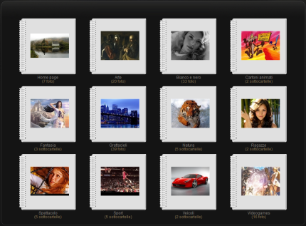 visualizza tutti gli album con la sezione